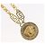 COLLANA Medusa VERSACE in metallo dorato Auth bs30845 D'oro - vista 3