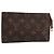 LOUIS VUITTON Monogram Bucket PM Accessory Pouch LV Auth 148125