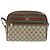 Borsa Sherry Line GG Supreme Web di GUCCI in PVC beige e oro 001 113 6472 Auth 150723 D'oro - vista 13