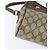 Borsa Sherry Line GG Supreme Web di GUCCI in PVC beige e oro 001 113 6472 Auth 150723 D'oro - vista 14