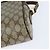 Borsa Sherry Line GG Supreme Web di GUCCI in PVC beige e oro 001 113 6472 Auth 150723 D'oro - vista 17