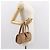 Borsa a mano Christian Dior in pelle beige dorato Auth BA7513 D'oro - vista 21