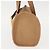 Borsa a mano Christian Dior in pelle beige dorato Auth BA7513 D'oro - vista 3