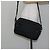 Borsa a Spalla Gancini in Tela Nera e Argento di Salvatore Ferragamo Auth 143219 Nero - vista 21