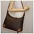 LOUIS VUITTON Borsa a Spalla Monogram Boulogne 35 M51260 LV Auth 144151 Monogramma - vista 21