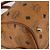 Borsa MCM Logogram Vicetos in pelle PVC marrone e oro Auth gh1240 D'oro - vista 11