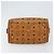 Borsa MCM Logogram Vicetos in pelle PVC marrone e oro Auth gh1240 D'oro - vista 9