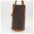 LOUIS VUITTON Borsa a Spalla Monogram Bucket GM M42236 LV Auth 154494 Monogramma - vista 5