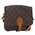 LOUIS VUITTON Monogram Cartouchiere MM Shoulder Bag M51253 LV Auth ka285