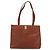 Borsa Tote Vala in pelle embossata Salvatore Ferragamo marrone oro Auth gh1259 - vista 2