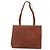 Borsa Tote Vala in pelle embossata Salvatore Ferragamo marrone oro Auth gh1259 - vista 3