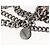 Autre Marque Stella MacCartney Chain Fabera Schultertasche aus Wildleder Rosa Silber Auth BA6012 Pink - Ansicht 10