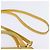 Borsa a mano Gianni Versace in pelle 2 in 1 giallo oro Auth th6323 D'oro - vista 14