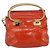 Borsa Miu Miu Smalto 2 vie Arancione Oro Auth 152738 D'oro - vista 3