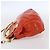 Borsa Miu Miu Smalto 2 vie Arancione Oro Auth 152738 D'oro - vista 4