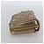 Pochette in pelle con borchie Jimmy Choo oro Auth BA8467 D'oro - vista 4