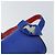 Borsa a Spalla FENDI in Gomma Blu Argento Autentica 142445 - vista 10