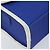 Borsa a Spalla FENDI in Gomma Blu Argento Autentica 142445 - vista 15