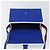 Borsa a Spalla FENDI in Gomma Blu Argento Autentica 142445 - vista 18