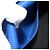 Borsa a Spalla FENDI in Gomma Blu Argento Autentica 142445 - vista 22