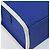 Borsa a Spalla FENDI in Gomma Blu Argento Autentica 142445 - vista 9