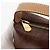 Borsa a mano ETRO in pelle PVC marrone e oro Auth am9050 D'oro - vista 10