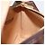 Borsa a mano ETRO in pelle PVC marrone e oro Auth am9050 D'oro - vista 19