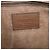 VALENTINO Borsa Clutch in Pelle Marrone Argento Autentica bs29681 - vista 10