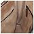 VALENTINO Borsa Clutch in Pelle Marrone Argento Autentica bs29681 - vista 18