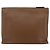 VALENTINO Borsa Clutch in Pelle Marrone Argento Autentica bs29681 - vista 2