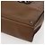 VALENTINO Borsa Clutch in Pelle Marrone Argento Autentica bs29681 - vista 7