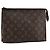 LOUIS VUITTON Poche Toilette 26 Monogram M47542 LV Auth 154487 Monogramma