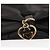 GUCCI LOVELY HANDSCHUHE AUS SCHWARZEM LEDER AUTHENTISCH BA7287V - Ansicht 3