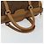 Gucci Borsa Boston Micro GG in tela beige e oro Auth ep11245 D'oro - vista 7