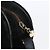 Borsa a Spalla Gancini in Camoscio Nero e Oro Auth BA7988 di Salvatore Ferragamo D'oro - vista 10