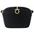 Borsa a Spalla Gancini in Camoscio Nero e Oro Auth BA7988 di Salvatore Ferragamo D'oro - vista 13