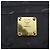 Borsa a spalla MCM Vicetos Logogram PVC Nero Oro Auth BA7690 D'oro - vista 12