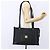 Borsa a spalla MCM Vicetos Logogram PVC Nero Oro Auth BA7690 D'oro - vista 22