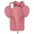Custodia per iPhone XS in pelle rosa Auth BA7693 LOEWE - vista 13