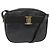 Borsa a Spalla Vala in Pelle Nera e Oro Salvatore Ferragamo Auth BA7320 Nero D'oro
