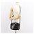 Borsa a Spalla Vala in Pelle Nera e Oro Salvatore Ferragamo Auth BA7320 Nero D'oro - vista 21