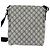 Gucci Bolso de Hombro GG Supreme PVC Marino Plata 223666 Auth 150039 Azul marino - vista 2