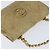 CHANEL Borsa a Spalla Matelassé in Pelle di Agnello Beige Oro CC Auth 149120 D'oro - vista 6