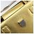 Handtasche aus Leder Christian Dior 2 in 1 Gold Silber Auth BA7088 Golden - Ansicht 20