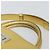 Handtasche aus Leder Christian Dior 2 in 1 Gold Silber Auth BA7088 Golden - Ansicht 8