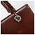 Borsa a Spalla CARTIER Pelle Verniciata Marrone Argento Auth ka005 - vista 17