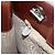 Borsa a Spalla CARTIER Pelle Verniciata Marrone Argento Auth ka005 - vista 20