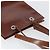 Borsa a Spalla CARTIER Pelle Verniciata Marrone Argento Auth ka005 - vista 6