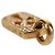 Chrome Hearts Tiny Cutout Kreuz Charm aus 22K Gold Auth 152458SM Golden - Ansicht 13