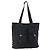 Borsa Tote Prada in Nylon Nero Argento Auth 151870